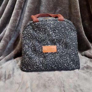 Balcray Insulated Lunch Tote Bag Cooler Black/White/Brown